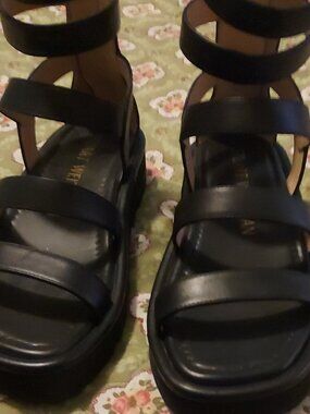 Stuart Weitzman Gala Lift Gladiator Sandal.                      New/Unused